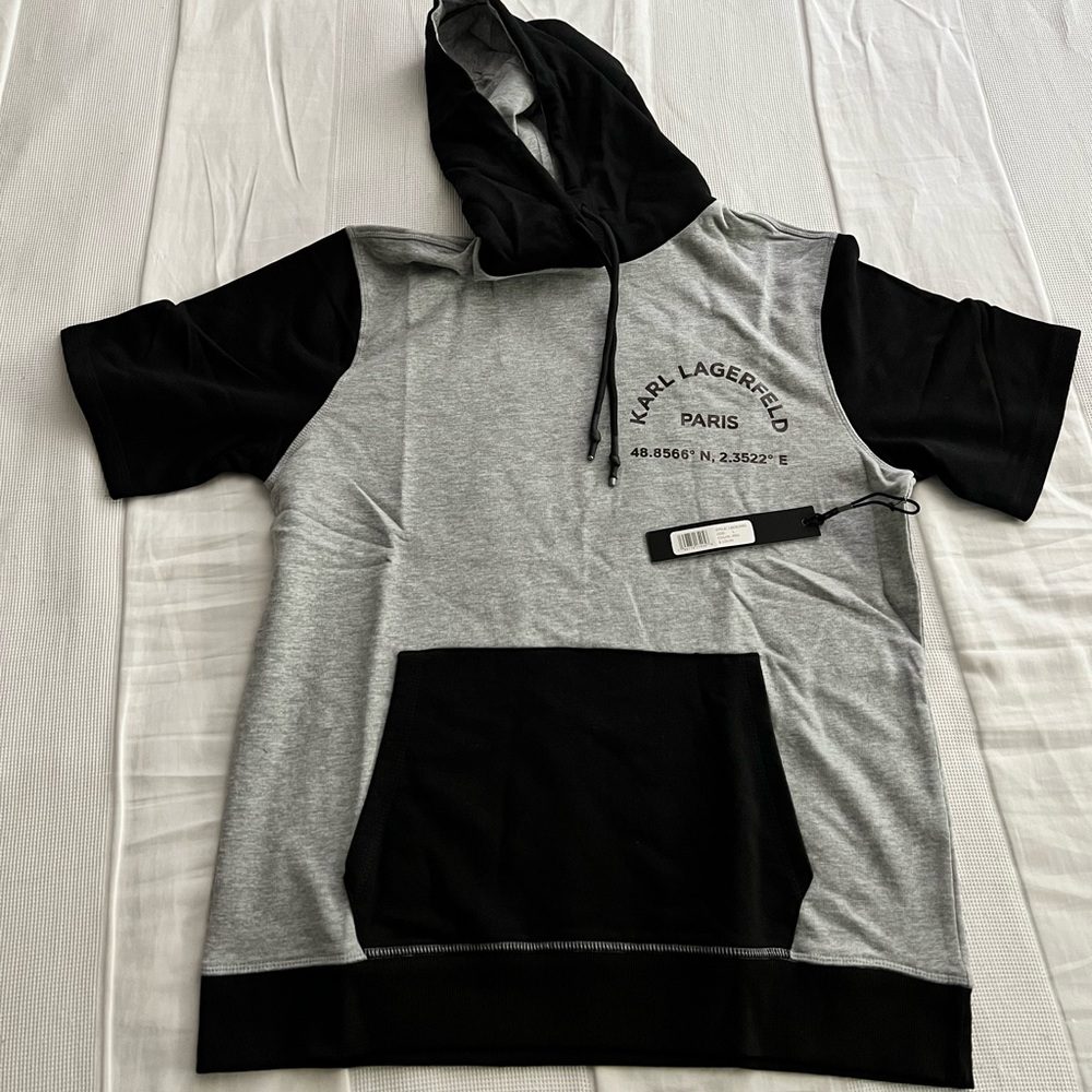 SOLD New Karl Lagerfeld Hoodie Size Large - Picture 3 of 8
